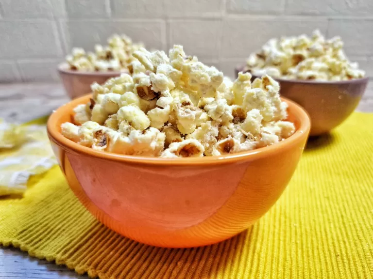 Receita de Pipoca de leite Ninho sem açúcar