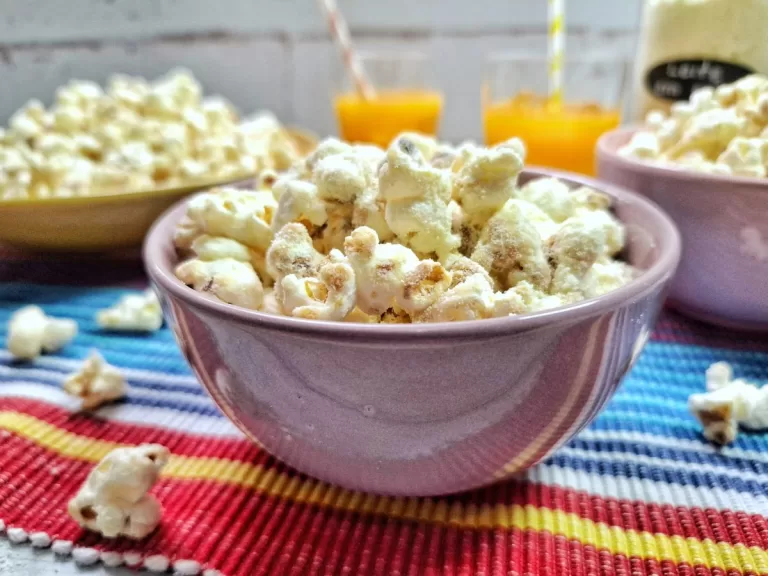 Receita de Pipoca de leite Ninho simples e rápida