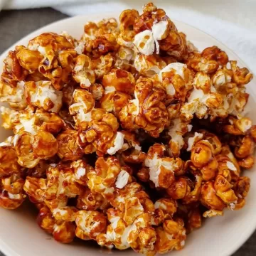Pipoca doce simples e rápida