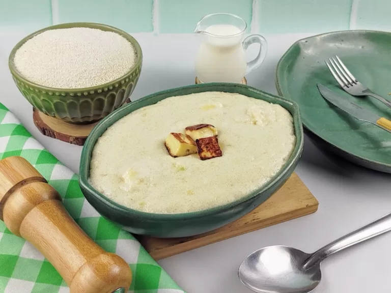 Receita de Pirão de leite
