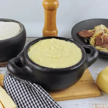 Pirão de queijo