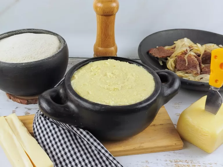 Receita de Pirão de queijo
