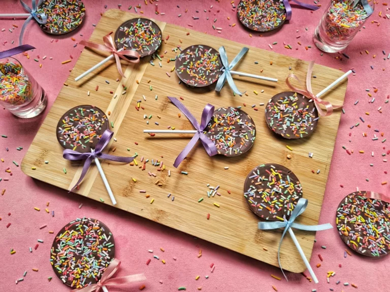 Receita de Pirulito de chocolate