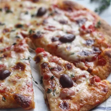 Pizza de mussarela