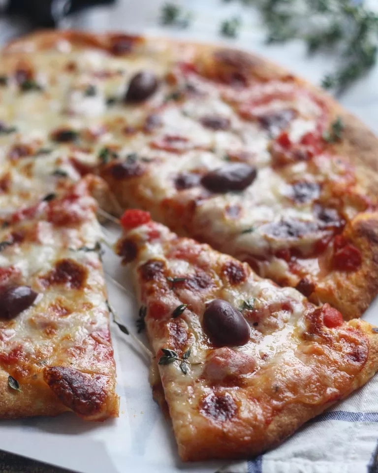 Receita de Pizza de mussarela