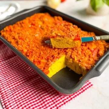 Pizza de sardinha da vovó