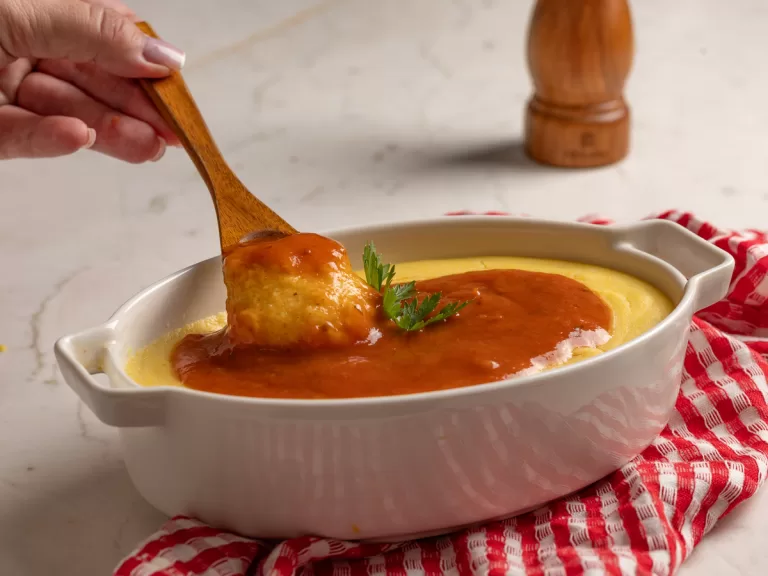 Receita de Polenta cremosa