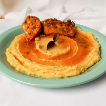 Polenta simples e rápida