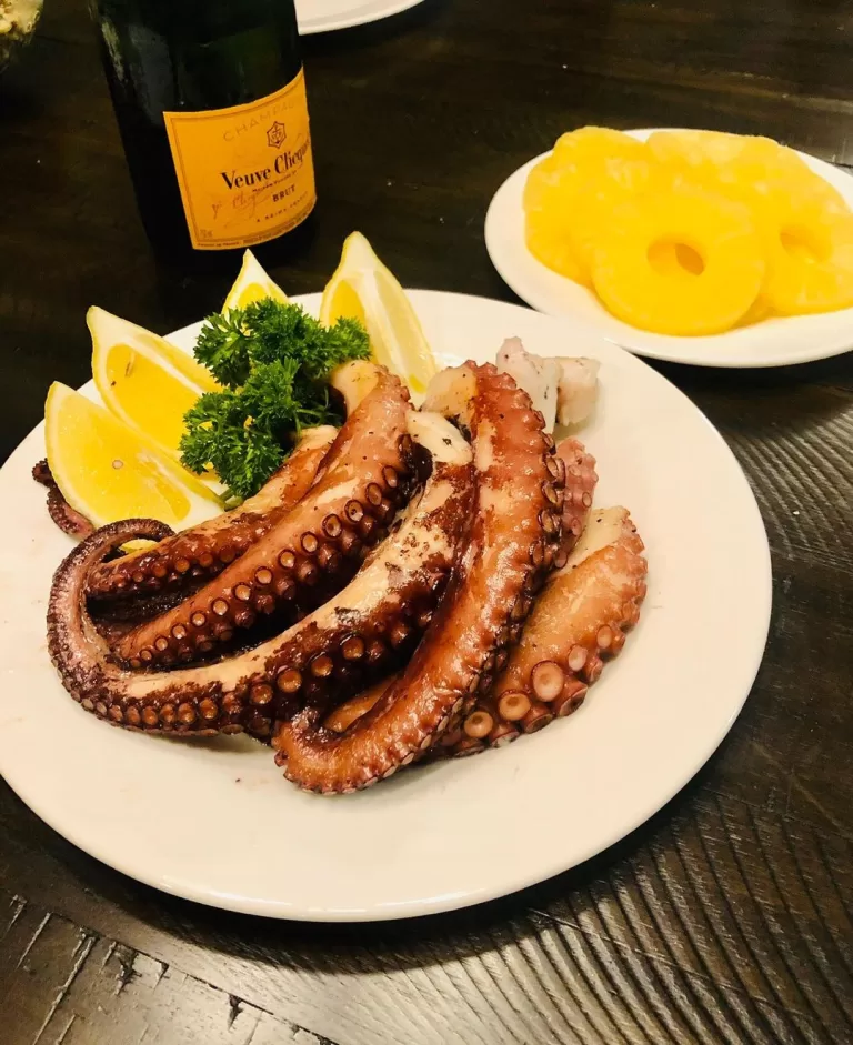 Receita de Polvo na pressão