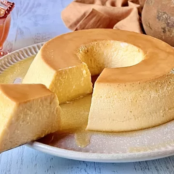 Pudim de cupuaçu
