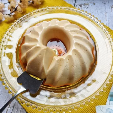 Pudim de doce de leite sem forno