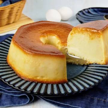 Pudim de pão amanhecido