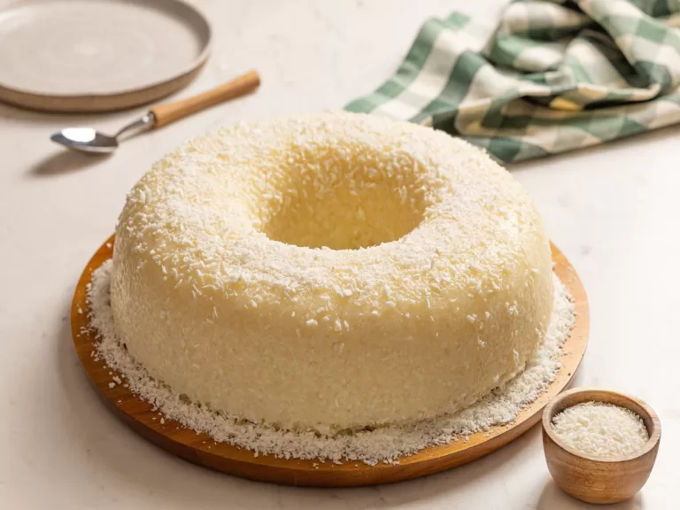 Receita de Pudim de tapioca tradicional