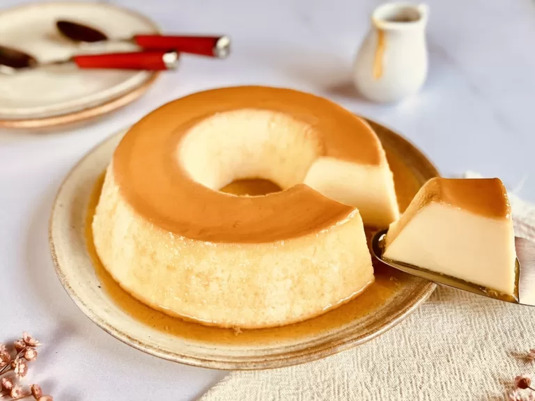 Receita de Pudim sem forno