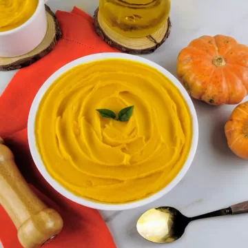 Purê de abóbora fácil e rápido