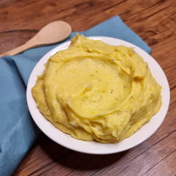 Purê de banana-da-terra fácil