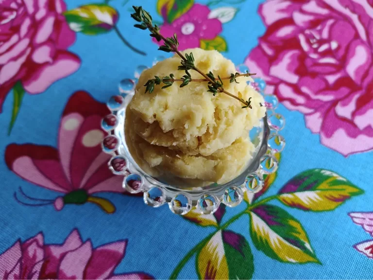Receita de Purê de batata-doce com cream cheese