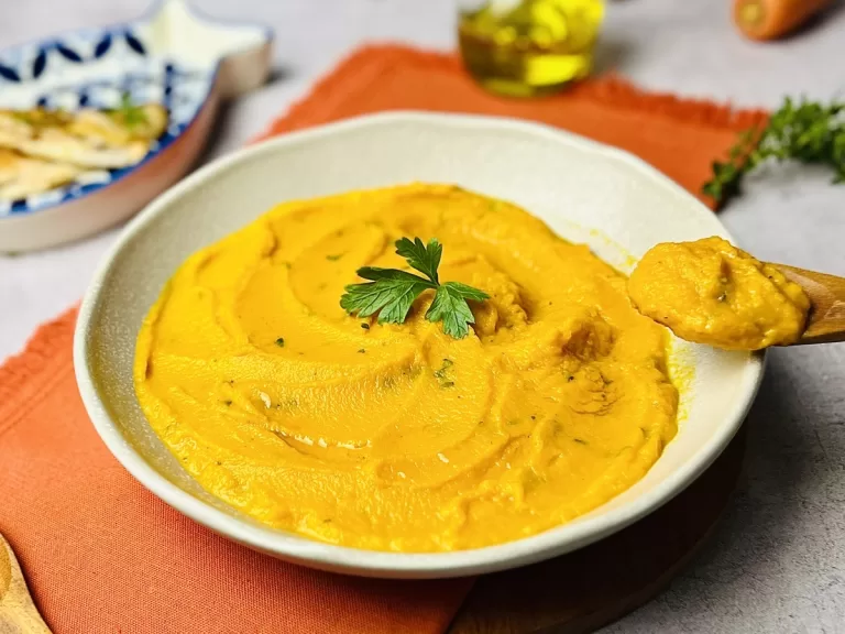 Receita de Purê de cenoura