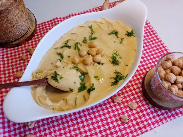 Receita de Purê de grão-de-bico