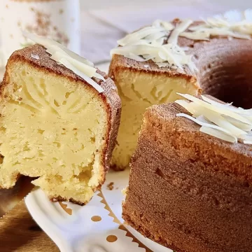 Queijadinha cremosa de liquidificador