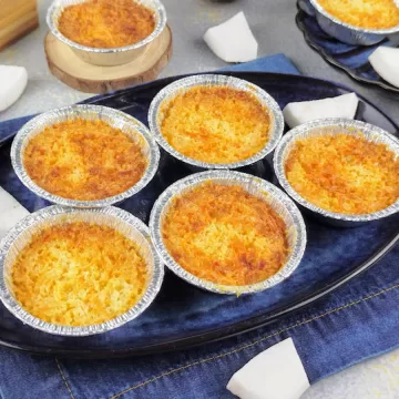 Queijadinha de coco