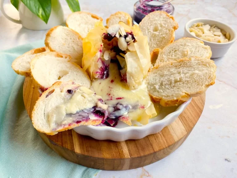 Receita de Queijo brie com massa filo