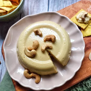 Queijo vegano