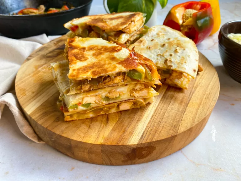 Receita de Quesadilla de frango
