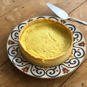 Quiche de queijo rápida e fácil