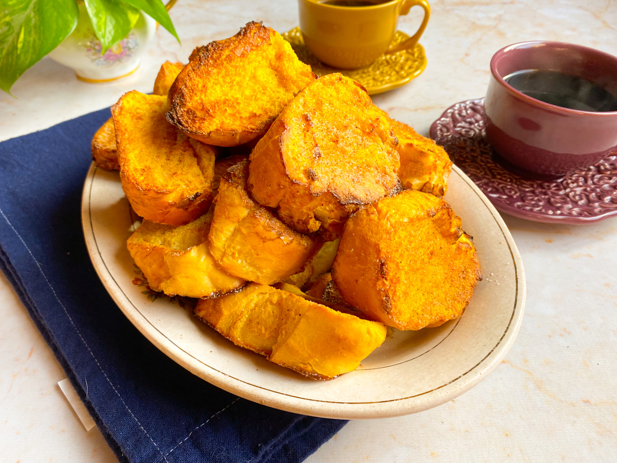 Rabanada de forno