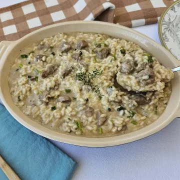 Risoto de carne