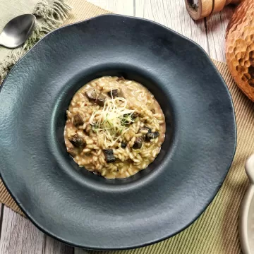 Risoto de funghi secchi
