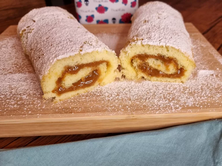 Receita de Rocambole de doce de leite
