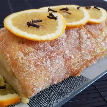 Rocambole de laranja