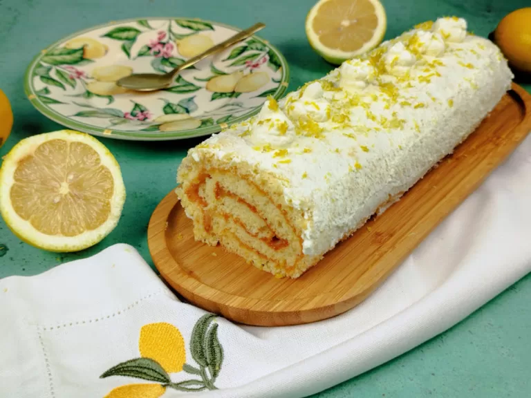 Receita de Rocambole de limão-siciliano