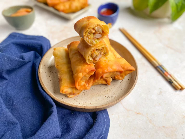 Receita de Rolinho primavera