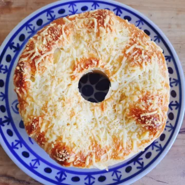 Rosca salgada recheada
