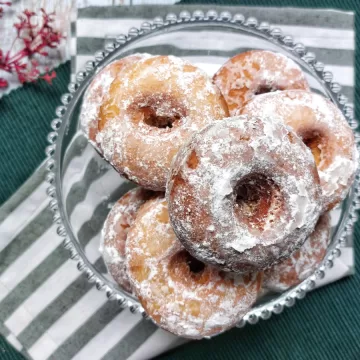 Rosquinha caseira frita