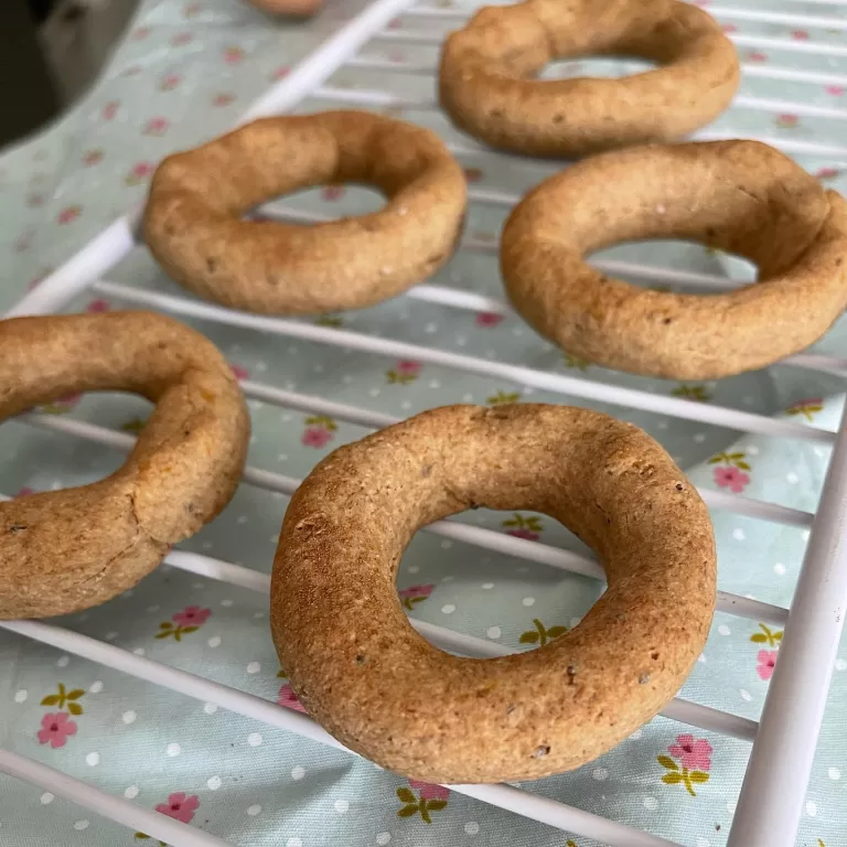 Receita de Rosquinha de banana e mel