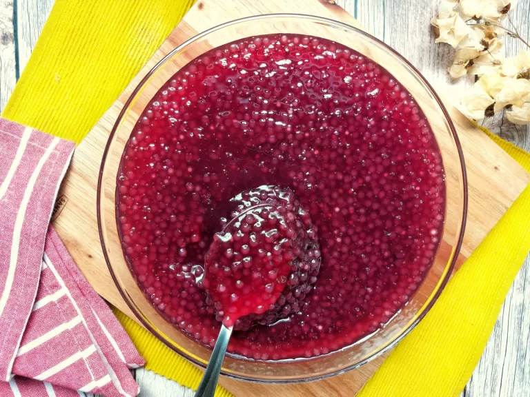 Receita de Sagu de vinho