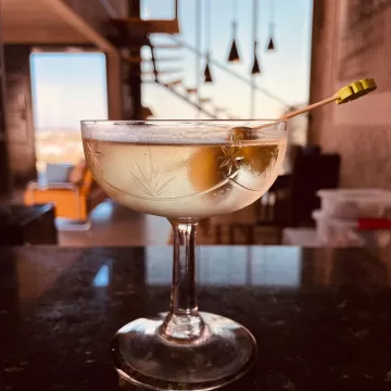 Sakura martini