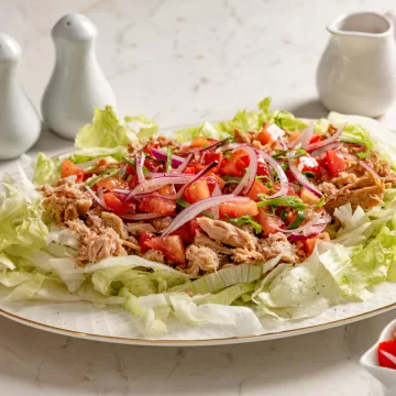 Salada com atum