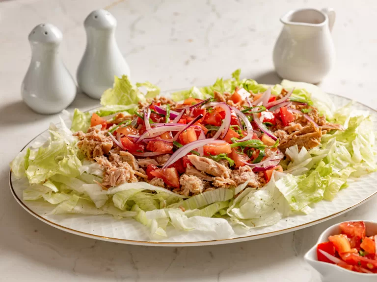 Receita de Salada com atum
