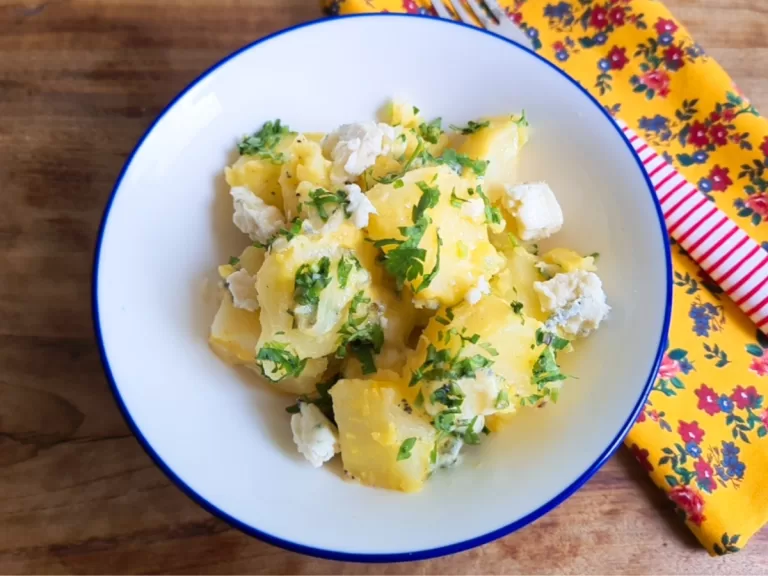 Receita de Salada de batata com gorgonzola