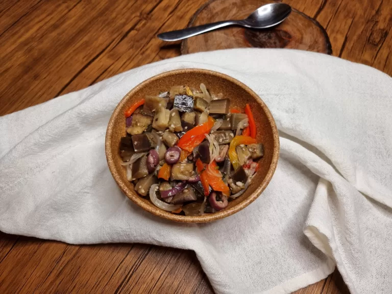 Receita de Salada de berinjela no forno