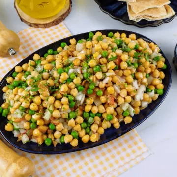 Salada de grão-de-bico