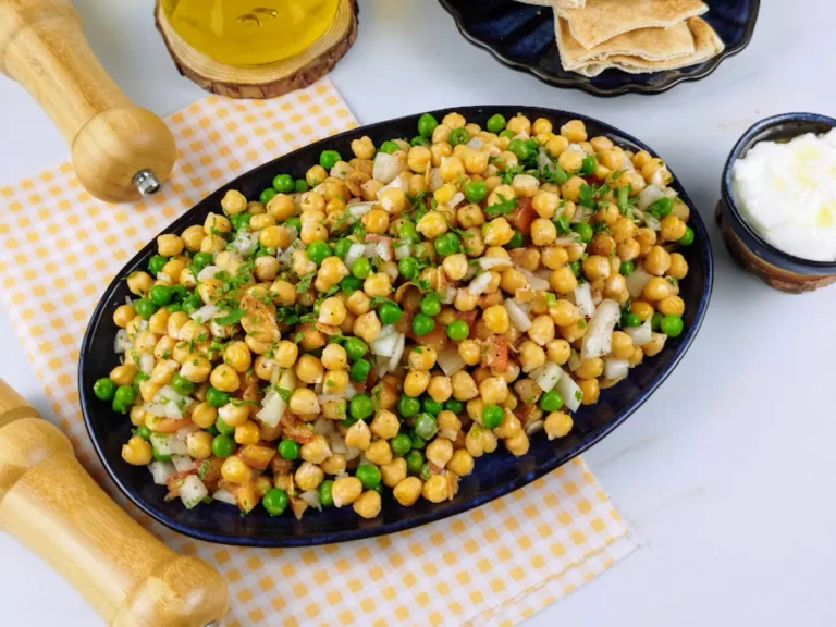 Receita de Salada de grão-de-bico
