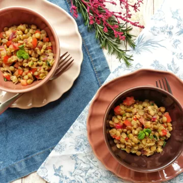 Salada de lentilha