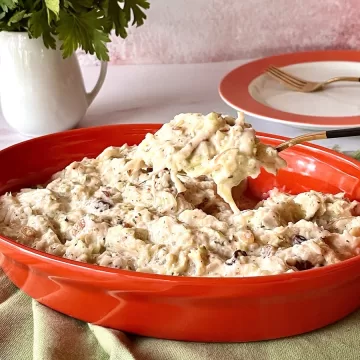 Salada de repolho com maçã