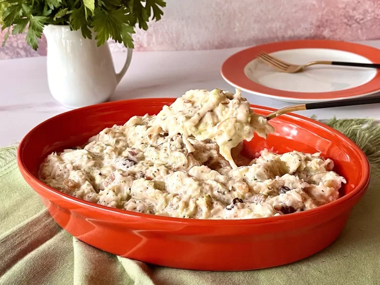 Receita de Salada de repolho com maçã